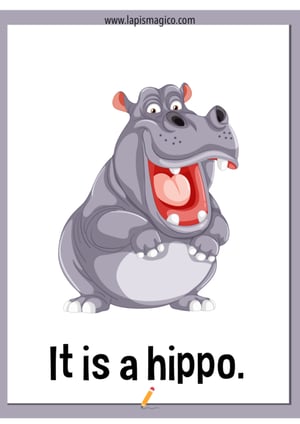 Animais em inglês, ficha pdf nº7