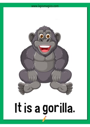 Animais em inglês, ficha pdf nº10