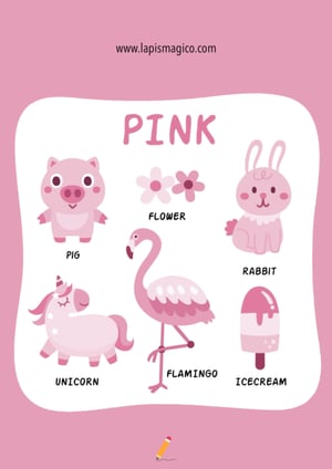 Cores em inglês, ficha pdf nº2