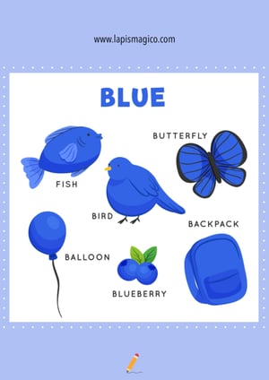 Cores em inglês, ficha pdf nº3