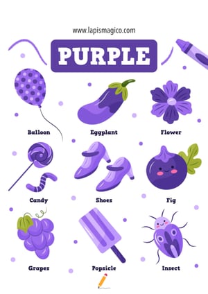 Cores em inglês, ficha pdf nº4