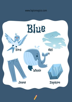 Cores em inglês, ficha pdf nº7