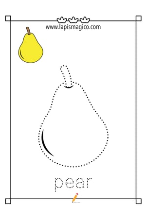 Frutos em inglês, ficha pdf nº11 Frutos em inglês, ficha pdf nº11