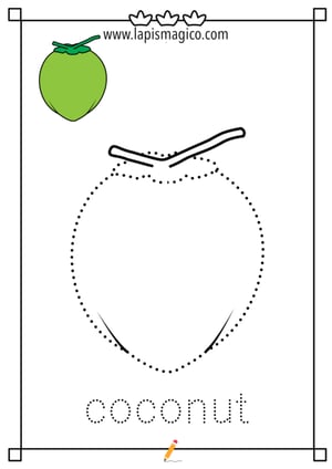 Frutos em inglês, ficha pdf nº22 Frutos em inglês, ficha pdf nº22