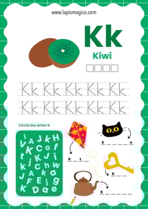 Alfabeto em inglês, ficha pdf nº11