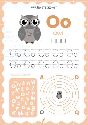 Alfabeto em inglês, ficha pdf nº15