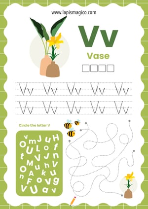 Alfabeto em inglês, ficha pdf nº22