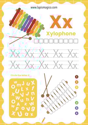 Alfabeto em inglês, ficha pdf nº24