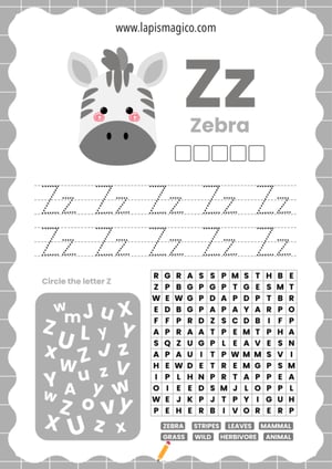 Alfabeto em inglês, ficha pdf nº26