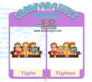 Adjetivos em inglês, ficha pdf nº8