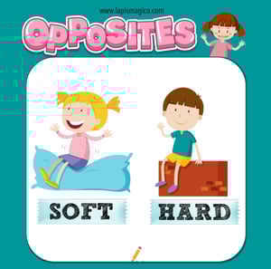 Antónimos ou opostos em inglês, ficha pdf nº3