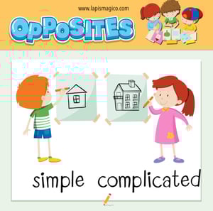 Antónimos ou opostos em inglês, ficha pdf nº4