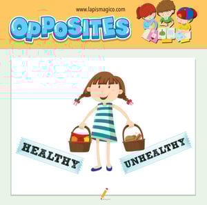 Antónimos ou opostos em inglês, ficha pdf nº10