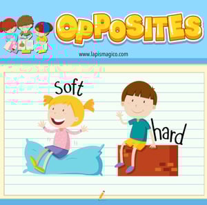 Antónimos ou opostos em inglês, ficha pdf nº23