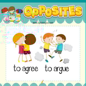 Antónimos ou opostos em inglês, ficha pdf nº24