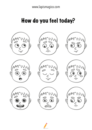 Emoções e sentimentos, ficha pdf nº20