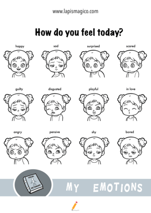 Emoções e sentimentos, ficha pdf nº21