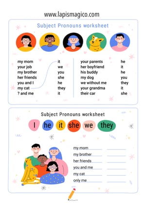 Pronomes, ficha pdf nº7