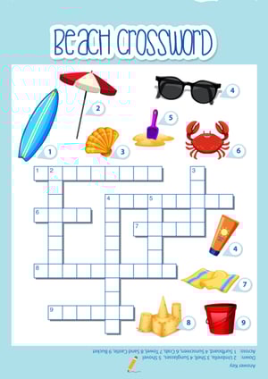 Palavras cruzadas em inglês, ficha pdf nº21