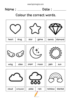 Vocabulário, ficha pdf nº7