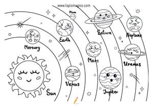 Sistema solar, ficha pdf nº4