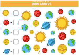 Sistema solar, ficha pdf nº7