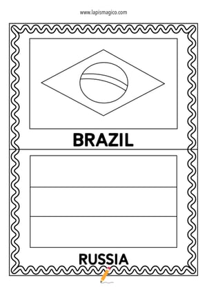 Países inglês, ficha pdf nº4
