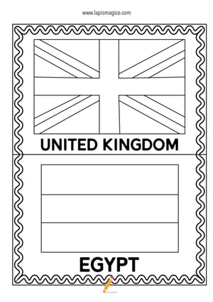 Países inglês, ficha pdf nº6