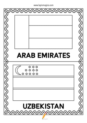 Países inglês, ficha pdf nº7