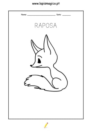 A raposa, ficha pdf nº1
