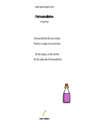 Fernandinho, ficha pdf nº1