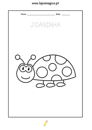 Joaninha voa voa, ficha pdf nº1