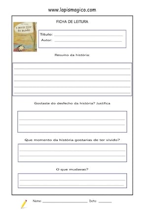 A maior flor do mundo, ficha pdf nº1