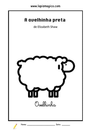 A Ovelhinha Preta, ficha pdf nº1