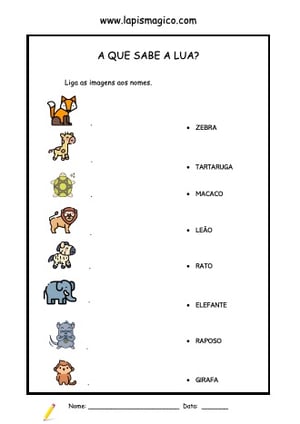 A que sabe a Lua?, ficha pdf nº4