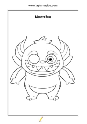 Monstro Rosa, ficha pdf nº1