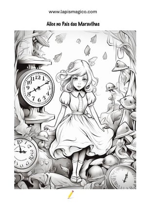 Alice no País das Maravilhas, ficha pdf nº3