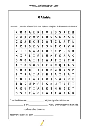 O Alienista, ficha pdf nº2