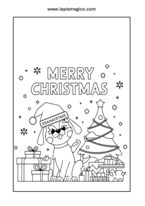 Twinkle, o Cão do Pai Natal, ficha pdf nº2