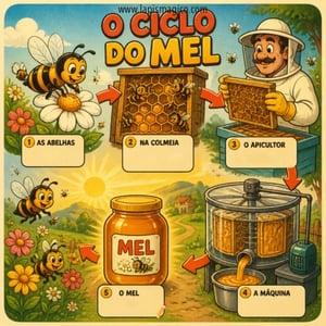 Ciclo do Mel, ficha pdf nº1
