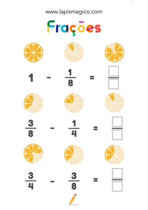 Fracoes, ficha pdf nº14