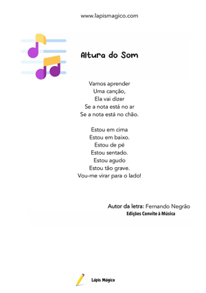 Altura do Som, ficha pdf nº1