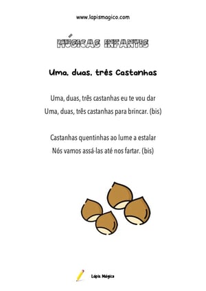 Canções para o São Martinho, ficha pdf nº2