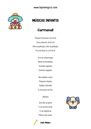 Carnaval, ficha pdf nº1
