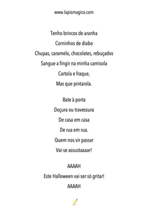 Halloween Todos A Gritar, ficha pdf nº1