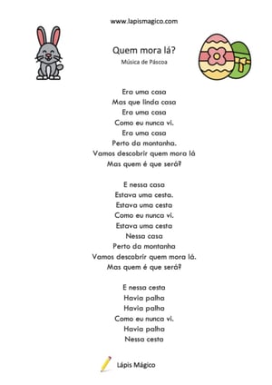 Quem mora lá?, ficha pdf nº1