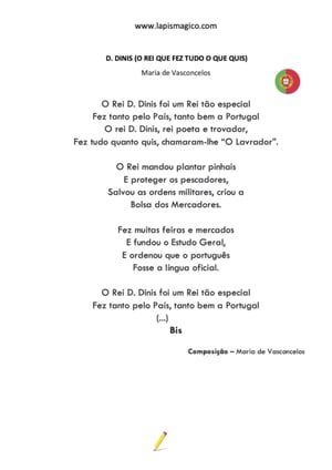 D. Dinis O rei que fez tudo o que quis, ficha pdf nº1