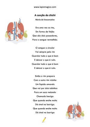A canção do chichi, ficha pdf nº1