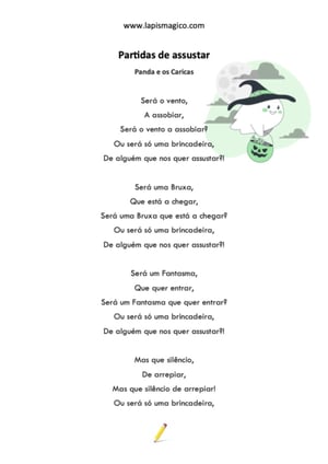 Partidas De Assustar, ficha pdf nº1