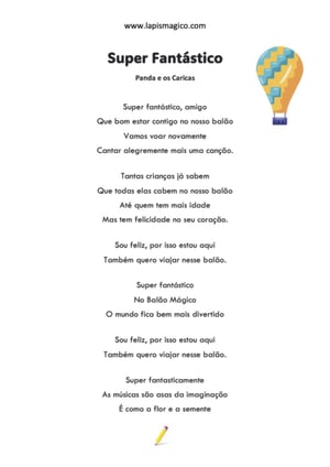 Super Fantástico, ficha pdf nº1